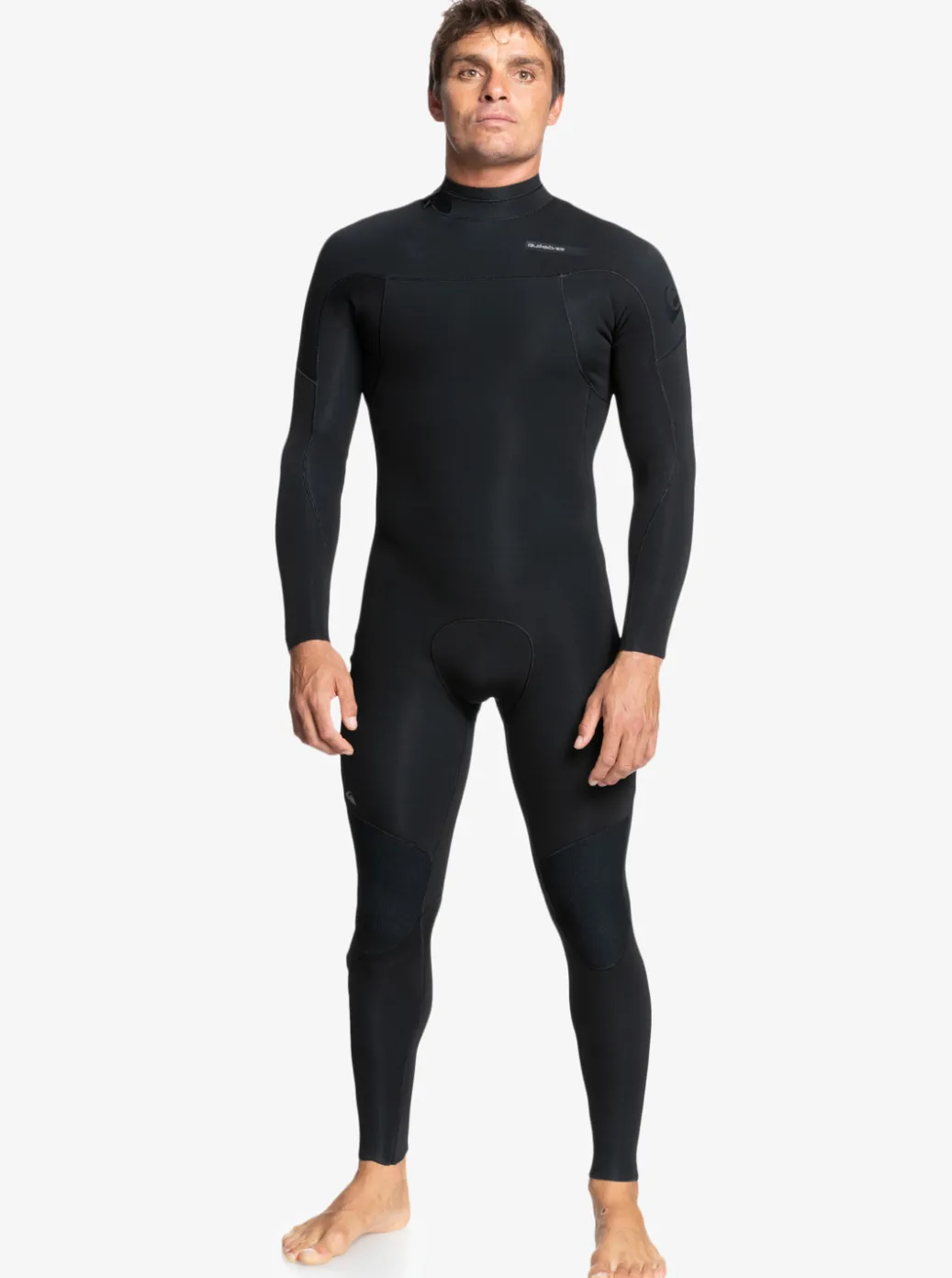 Sale Quiksilver 4/3 Everyday Sessions Back Zip Wetsuit Black