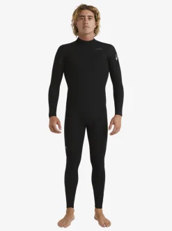 Best Sale Quiksilver 3/2 Everyday Sessions Back-Zip Wetsuit Black