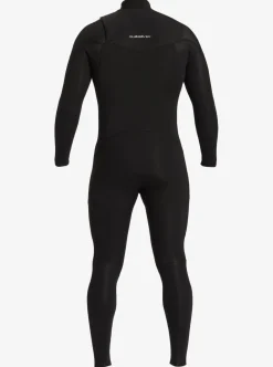 Discount Quiksilver 4/3 Everyday Sessions Chest-Zip Wetsuit Black