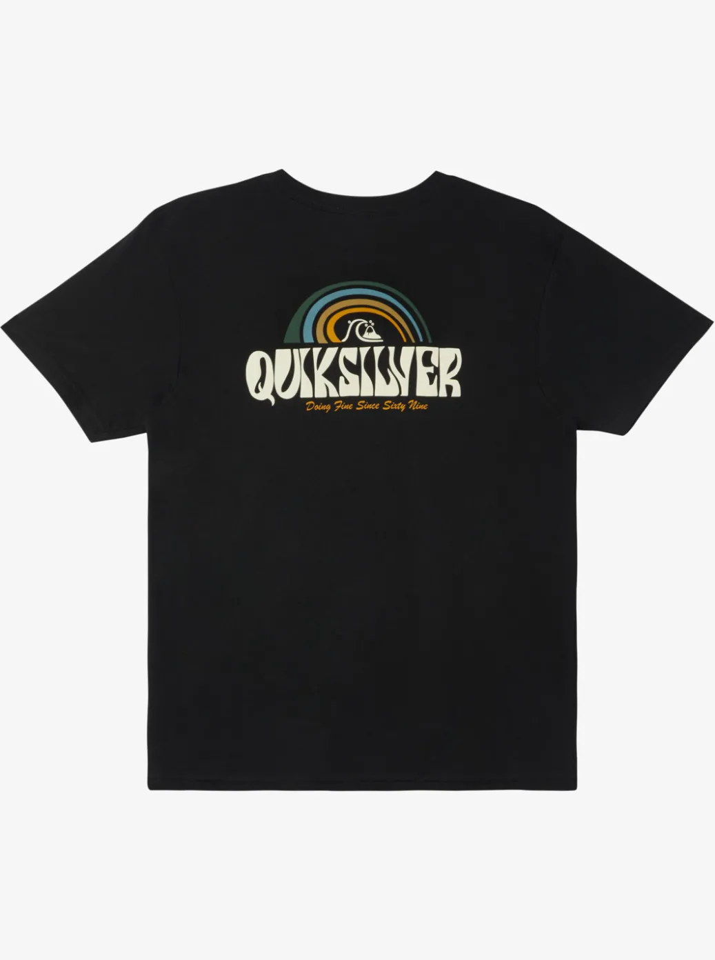 Online Quiksilver Above The Clouds T-Shirt Black