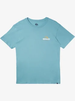 Fashion Quiksilver Above The Clouds T-Shirt Reef Waters