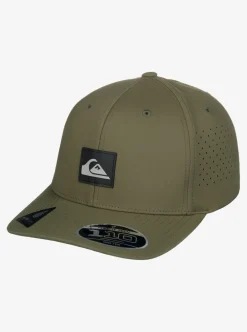 Outlet Quiksilver Adapted Flexfit Hat Four Leaf Clover