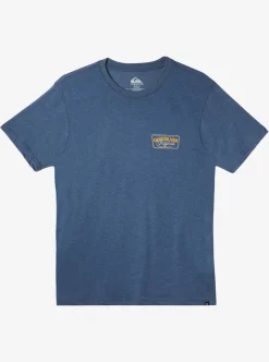 Cheap Quiksilver Adrenaline Spike Mod T-Shirt Dark Denim Heather