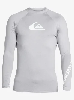 Cheap Quiksilver All Time Long Sleeve Upf 50 Rashguard Blithe