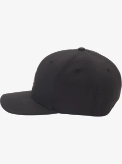 Cheap Quiksilver Amped Up Flexifit Hat True Black