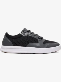 Sale Quiksilver Amphibian Plus Shoes Black/Grey/White