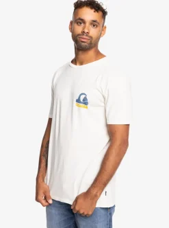 New Quiksilver Andy Y Andy T-Shirt Snow White