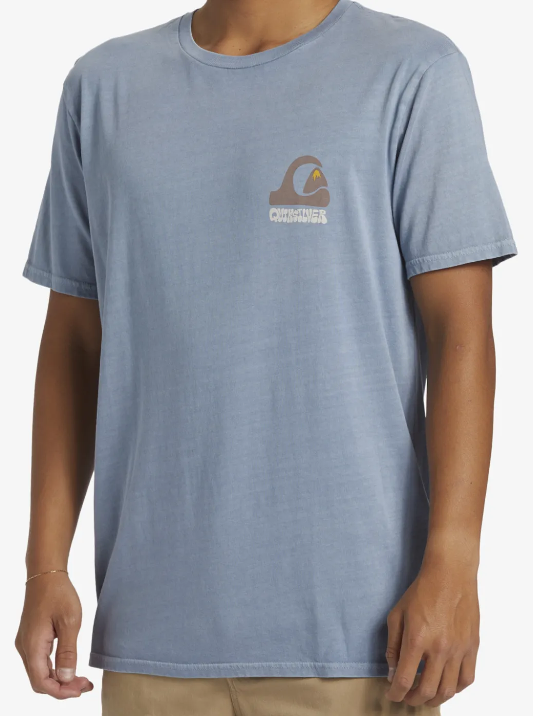 Cheap Quiksilver Andy Y Andy T-Shirt Blue Shadow