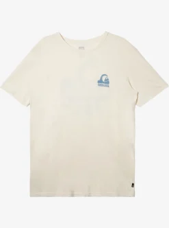Online Quiksilver Andy Y Andy T-Shirt Snow White