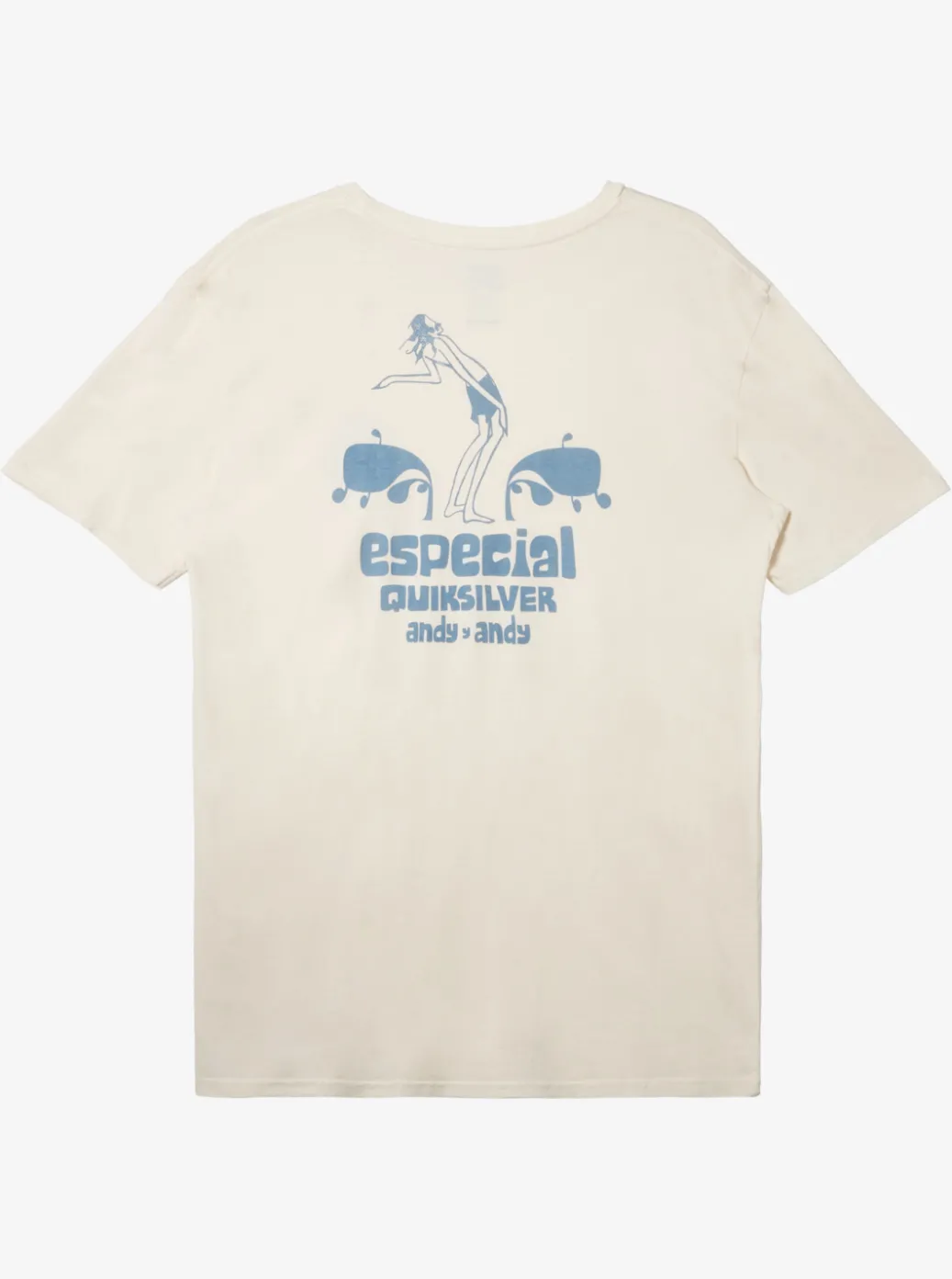 Online Quiksilver Andy Y Andy T-Shirt Snow White