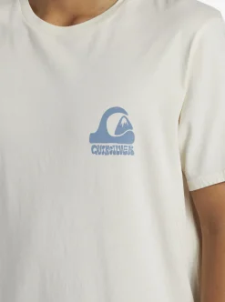 Online Quiksilver Andy Y Andy T-Shirt Snow White
