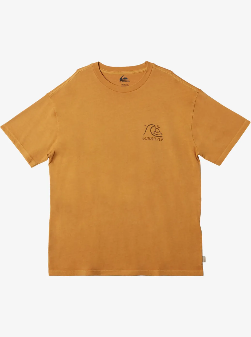 Fashion Quiksilver Bag Of Sun Mnd T-Shirt Mustard