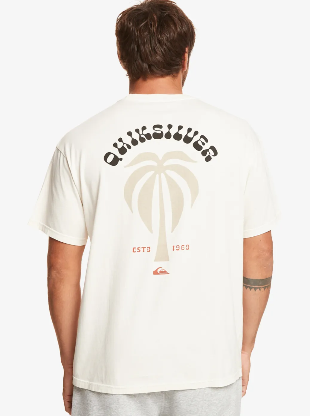 Clearance Quiksilver Bloom T-Shirt Birch