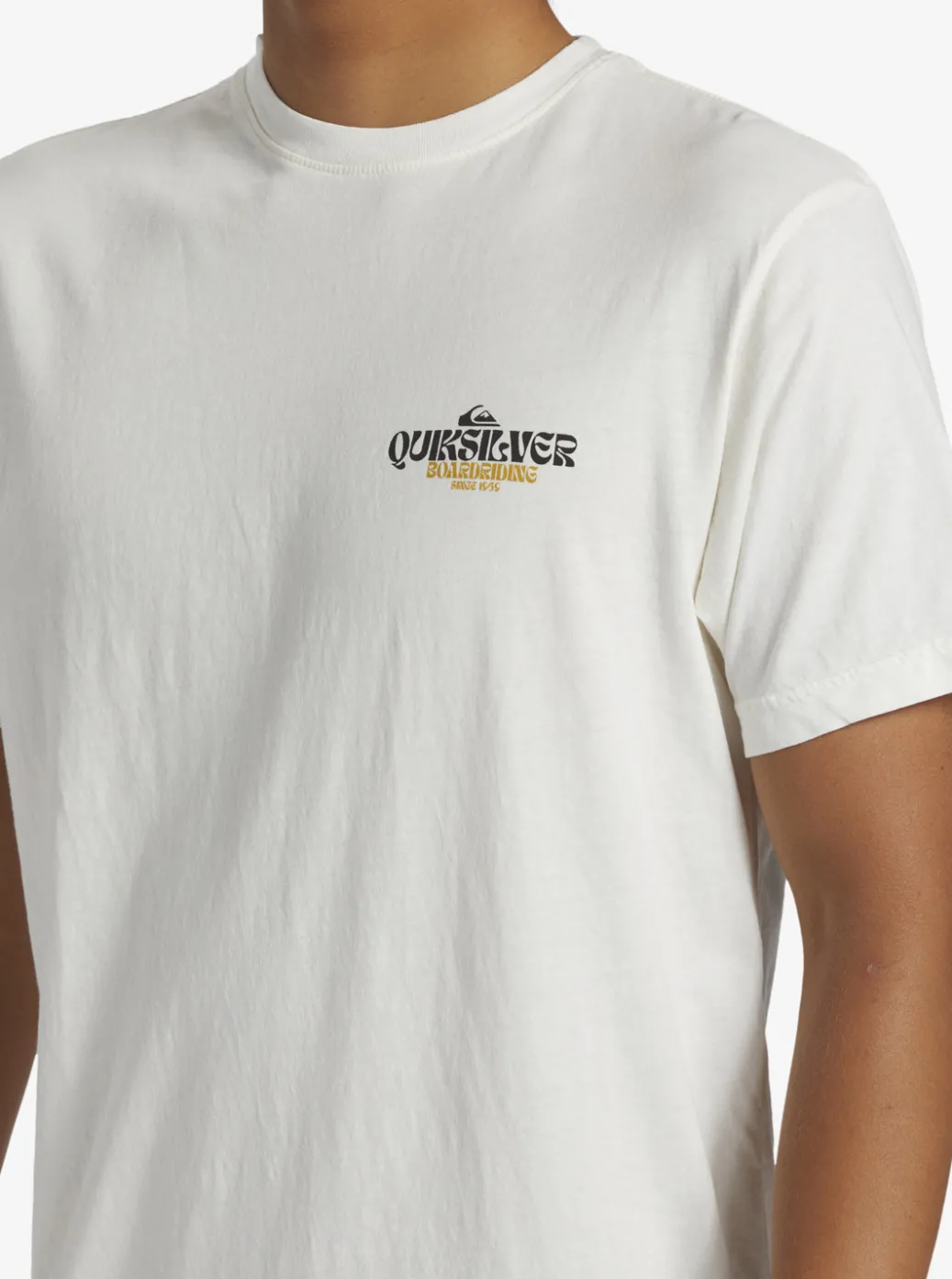 Fashion Quiksilver Bold Move T-Shirt Antique White
