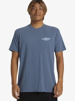 Discount Quiksilver Bold Move T-Shirt Bering Sea
