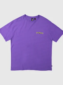 Clearance Quiksilver Boogieman T-Shirt Passion Flower