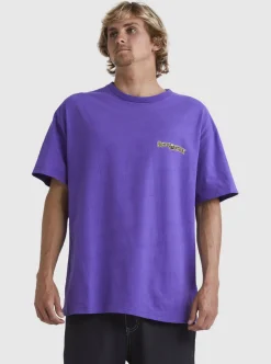 Clearance Quiksilver Boogieman T-Shirt Passion Flower