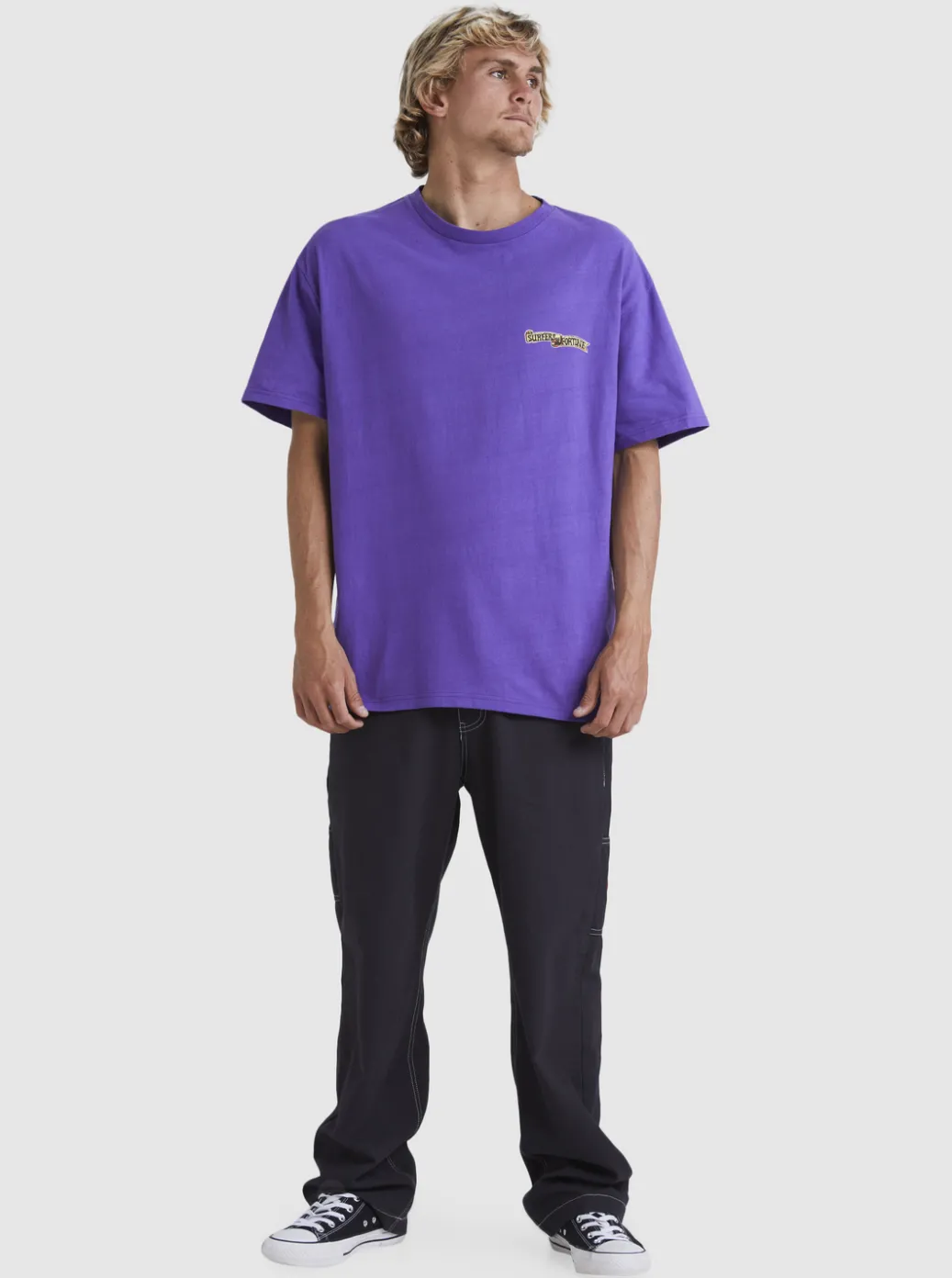 Clearance Quiksilver Boogieman T-Shirt Passion Flower