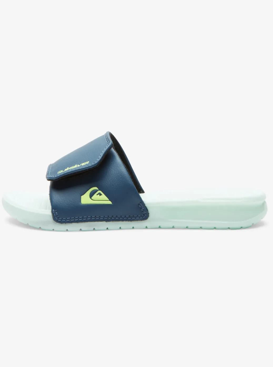 Hot Quiksilver Boy'S 8-16 Bright Coast Glow Slide Sandals Green 1