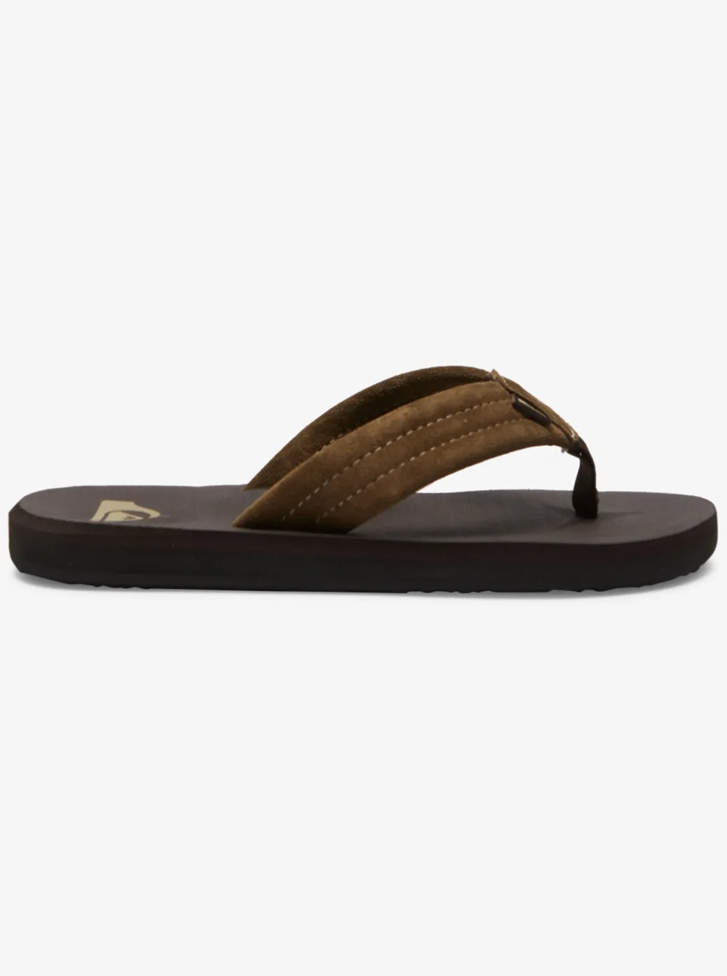 Store Quiksilver Boy'S 8-16 Carver Suede Core Sandals Brown 1