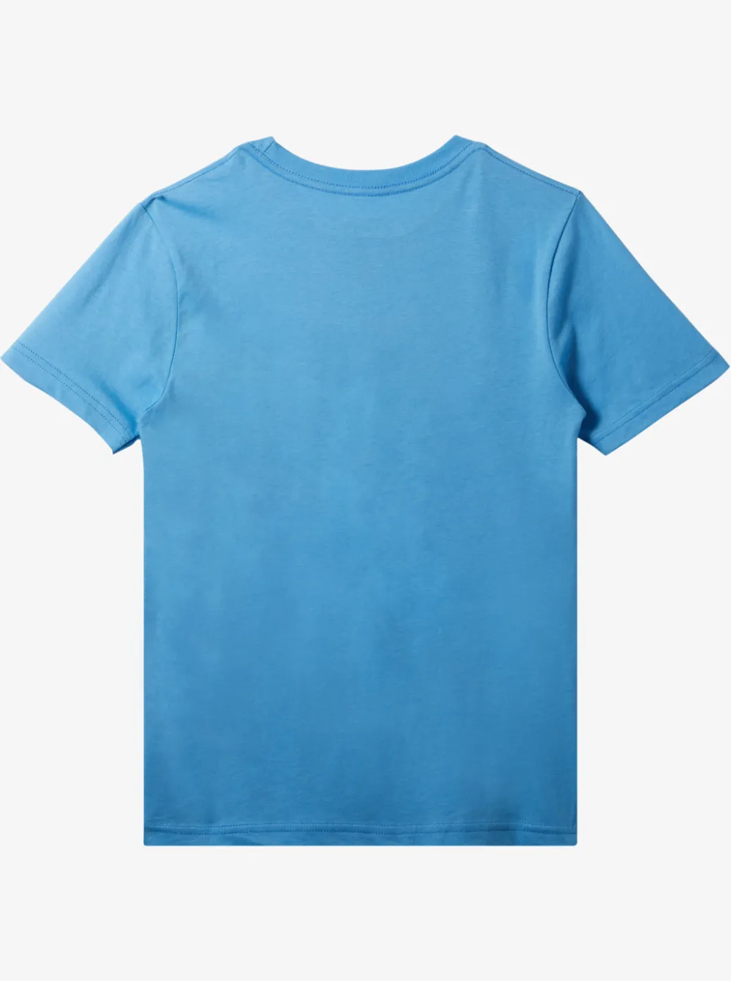 Shop Quiksilver Boy'S 8-16 Comp Logo T-Shirt Azure Blue