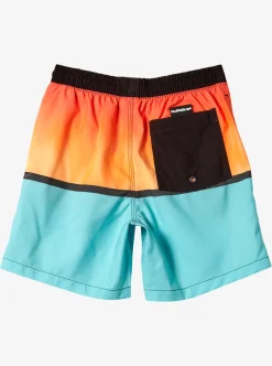 Sale Quiksilver Boy'S 8-16 Everyday Mix Vl 15Nb Elastic Waist Shorts Orange Pop