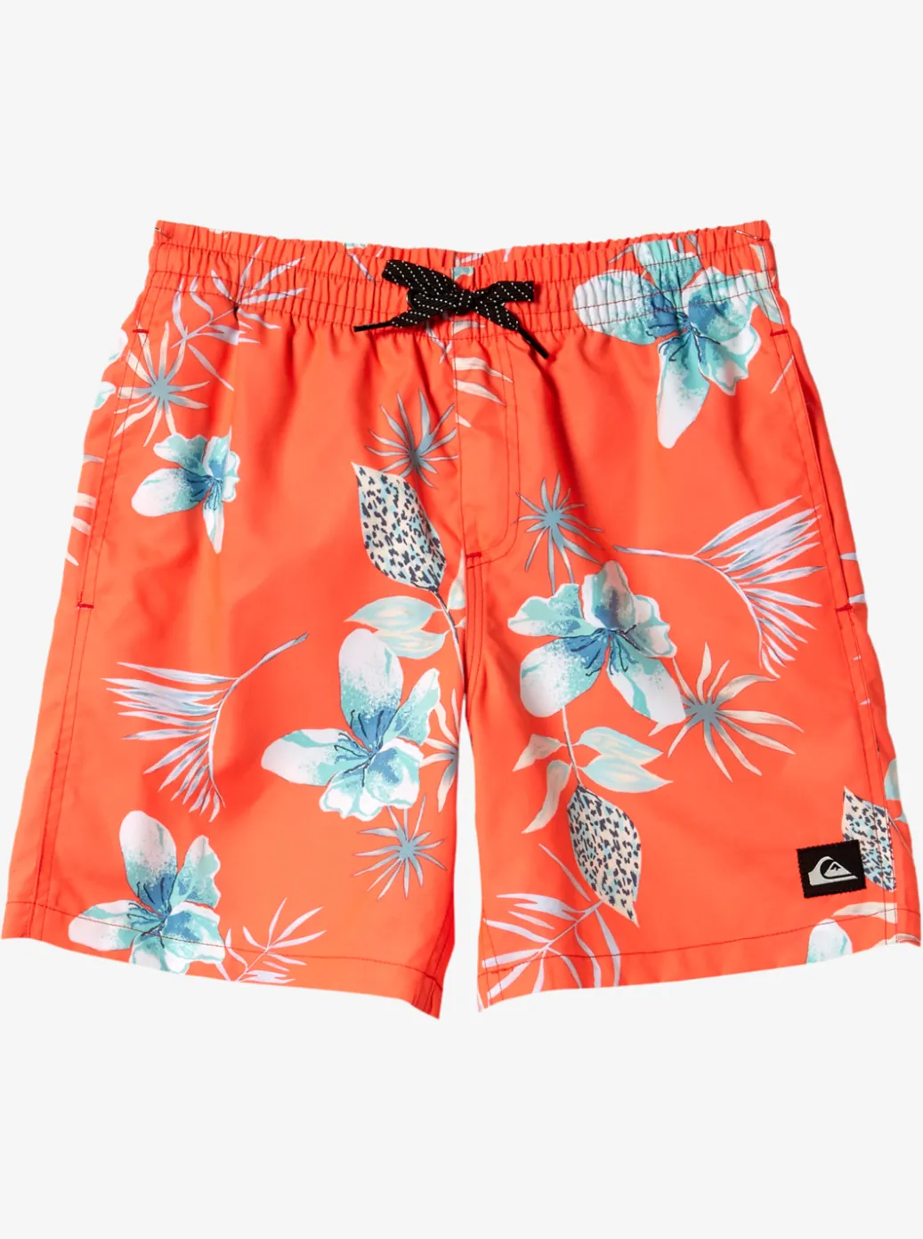 Cheap Quiksilver Boy'S 8-16 Everyday Mix Vl 15Nb Elastic Waist Shorts Fiery Coral
