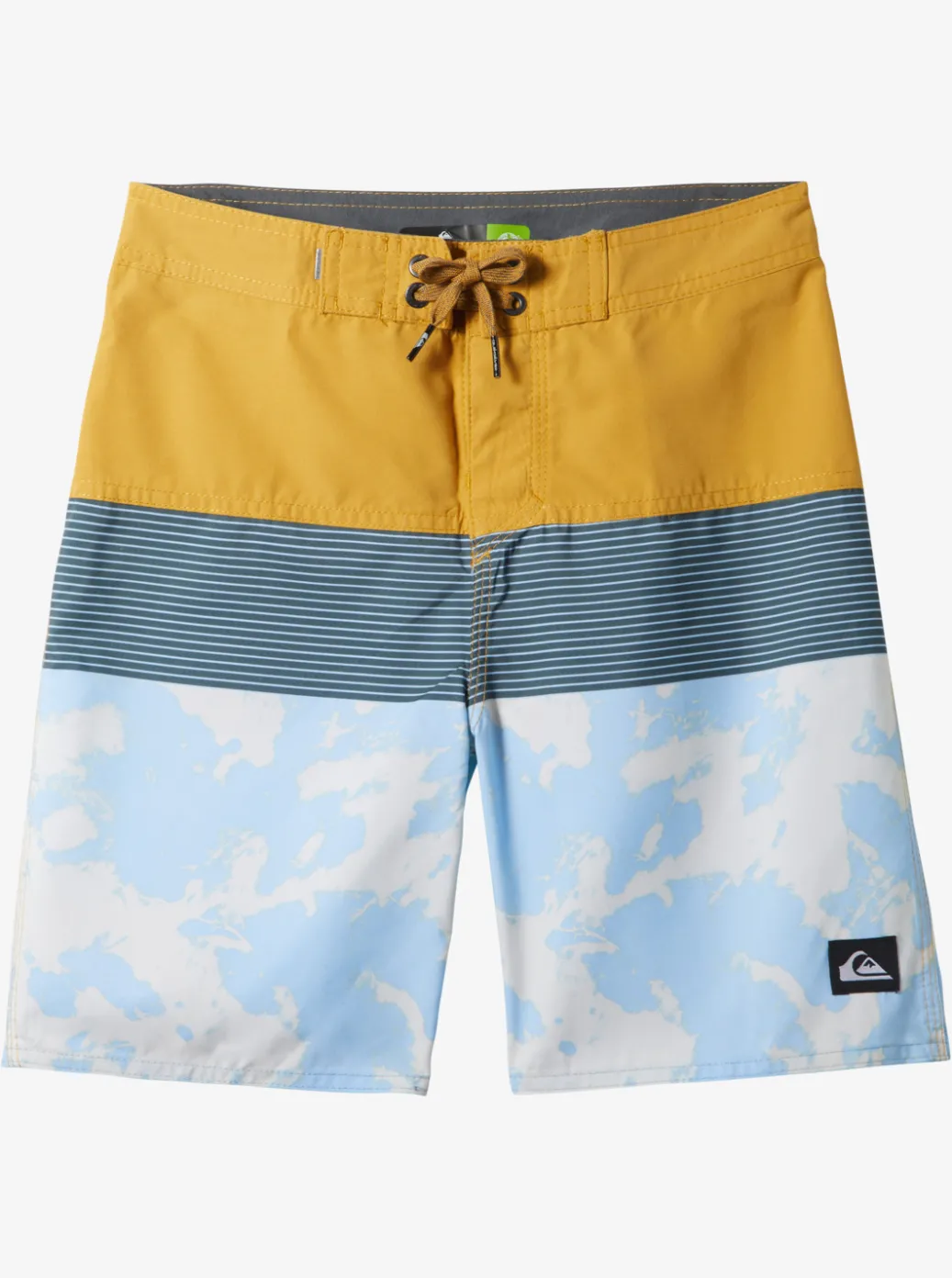 Cheap Quiksilver Boy'S 8-16 Everyday Panel 17" Boardshorts Mustard