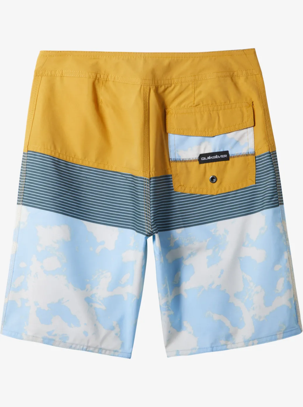 Cheap Quiksilver Boy'S 8-16 Everyday Panel 17" Boardshorts Mustard
