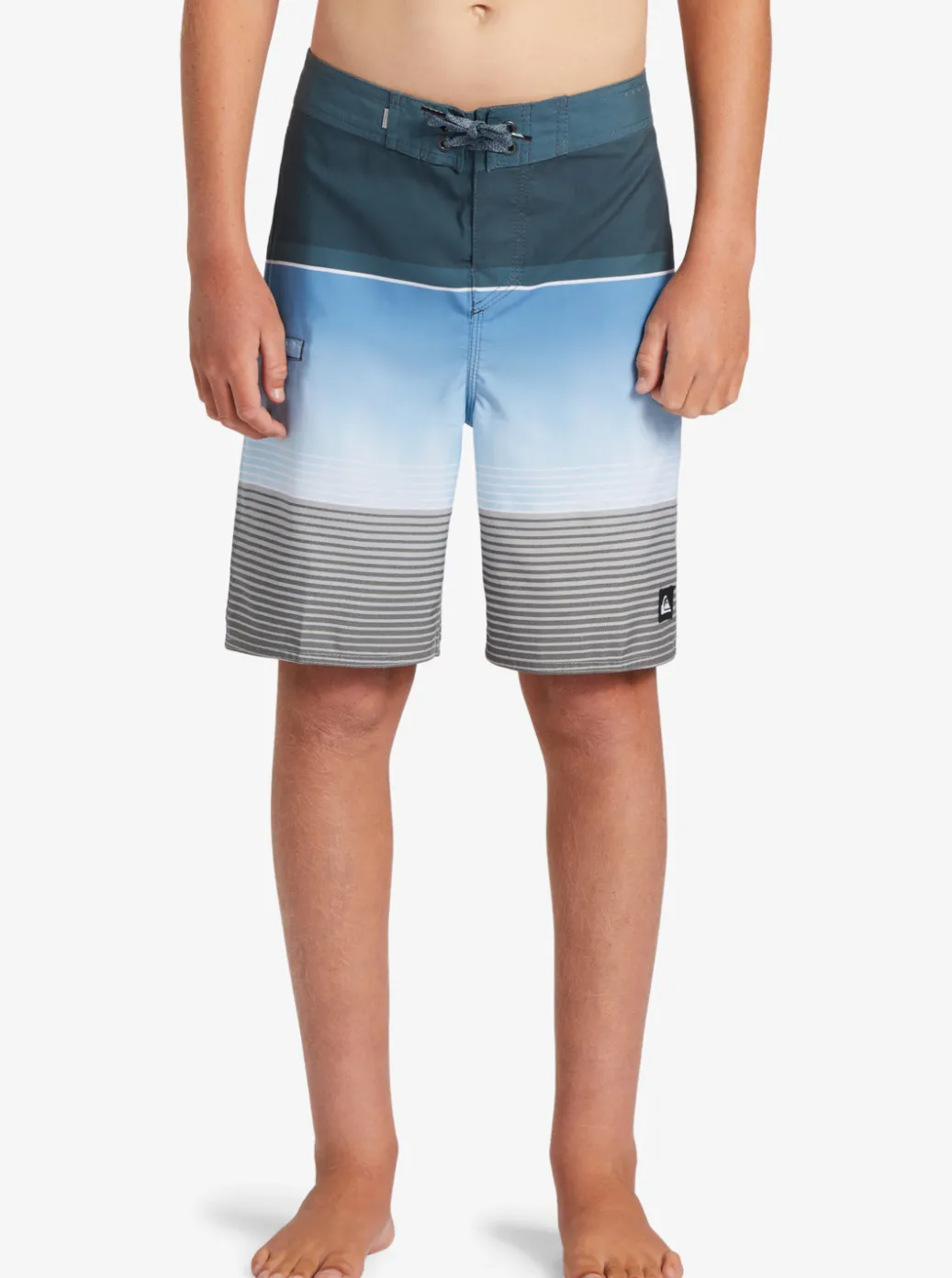 Best Sale Quiksilver Boy'S 8-16 Everyday Slab 17 Boardshorts Midnight Navy