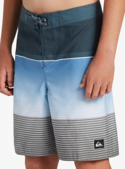 Best Sale Quiksilver Boy'S 8-16 Everyday Slab 17 Boardshorts Midnight Navy