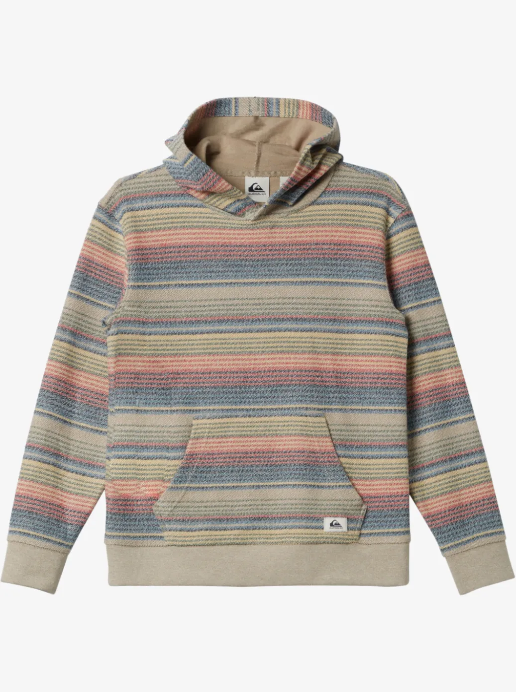 Outlet Quiksilver Boys 8-16 Great Otway Hoodie Plaza Taupe Great Otway