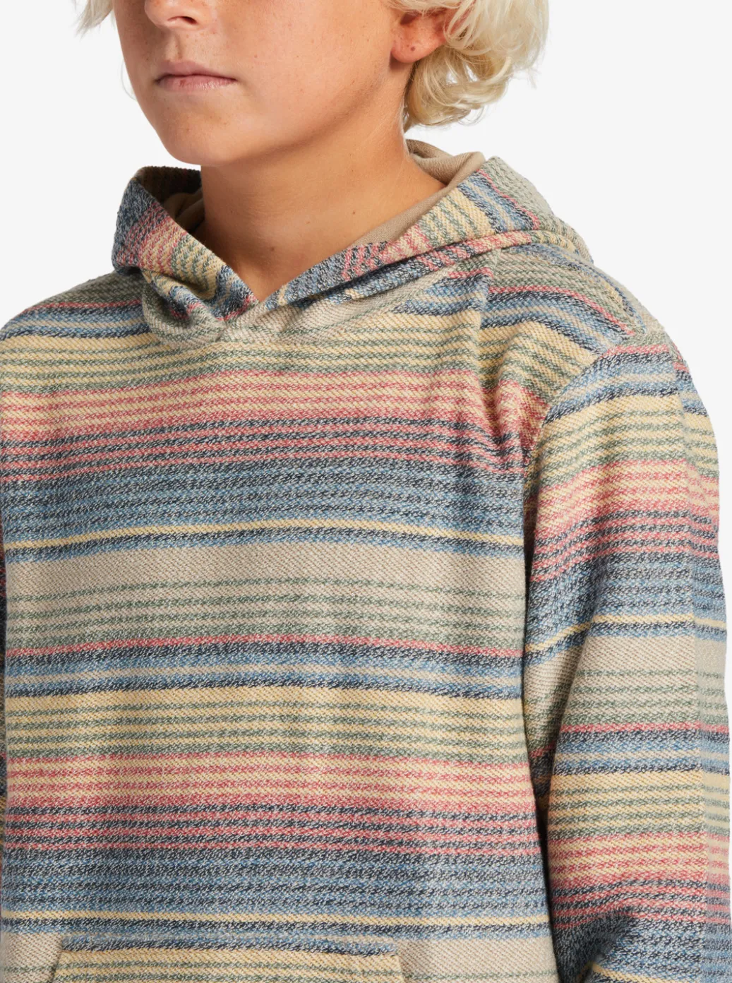Outlet Quiksilver Boys 8-16 Great Otway Hoodie Plaza Taupe Great Otway