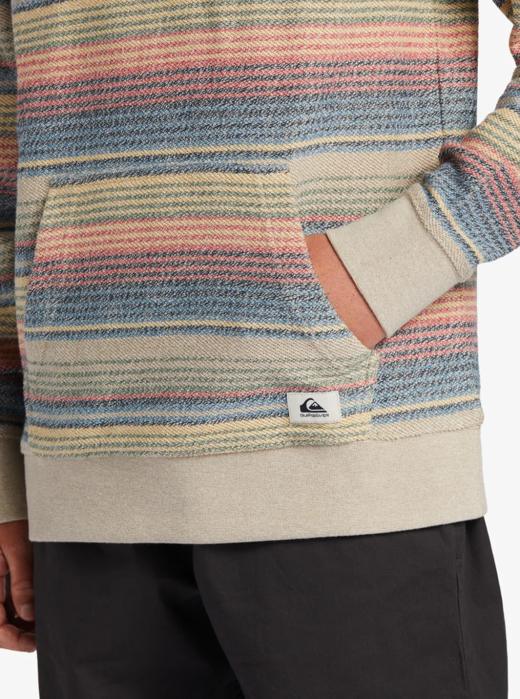 Outlet Quiksilver Boys 8-16 Great Otway Hoodie Plaza Taupe Great Otway