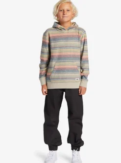 Outlet Quiksilver Boys 8-16 Great Otway Hoodie Plaza Taupe Great Otway