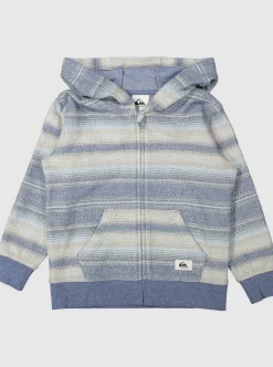 Flash Sale Quiksilver Boy'S 2-7 Great Otway Zip-Up Hoodie Great Otway Bering Sea