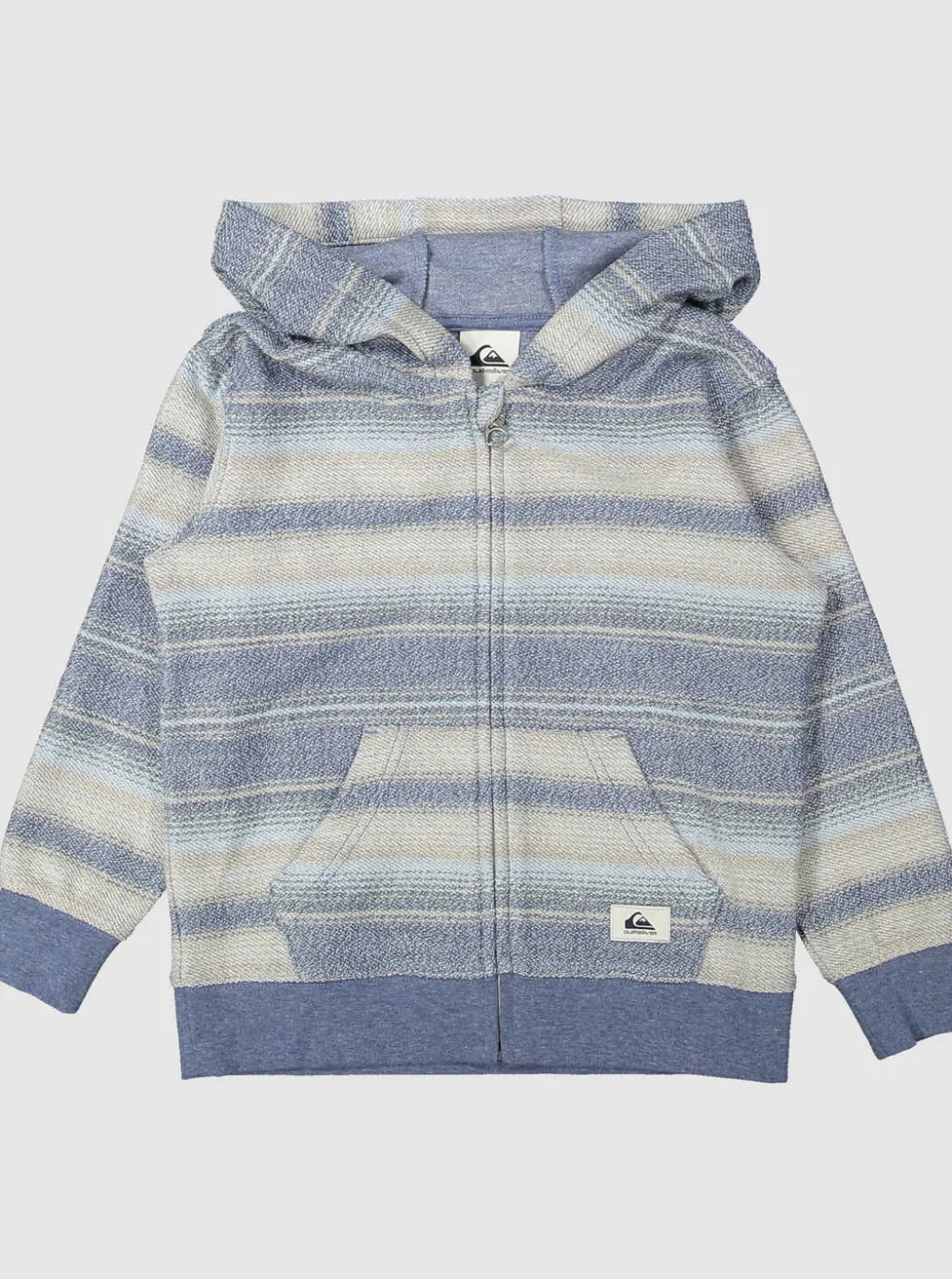 Flash Sale Quiksilver Boy'S 2-7 Great Otway Zip-Up Hoodie Great Otway Bering Sea