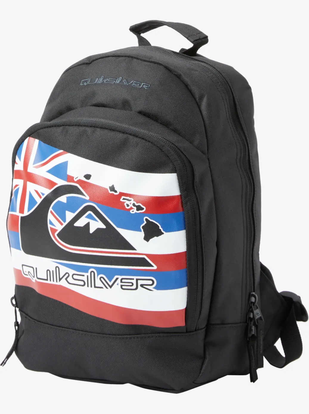 Best Sale Quiksilver Boy'S 8-16 Hi Flagpole Chompine 12L Small Backpack Black