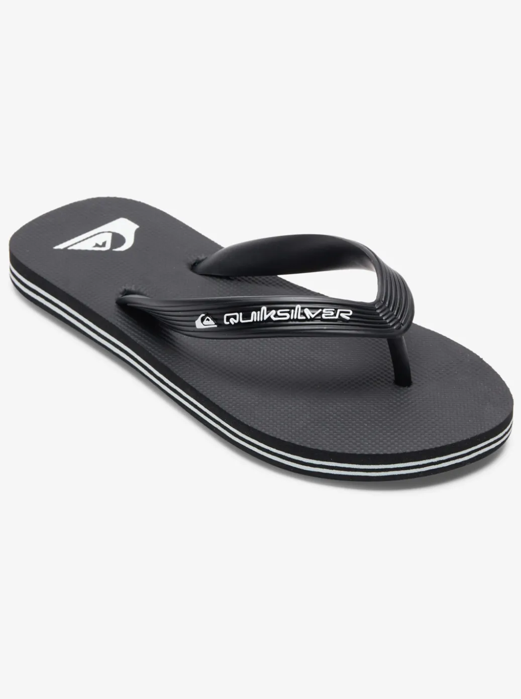 Flash Sale Quiksilver Boy'S 8-16 Molokai Core Flip-Flops Black 1