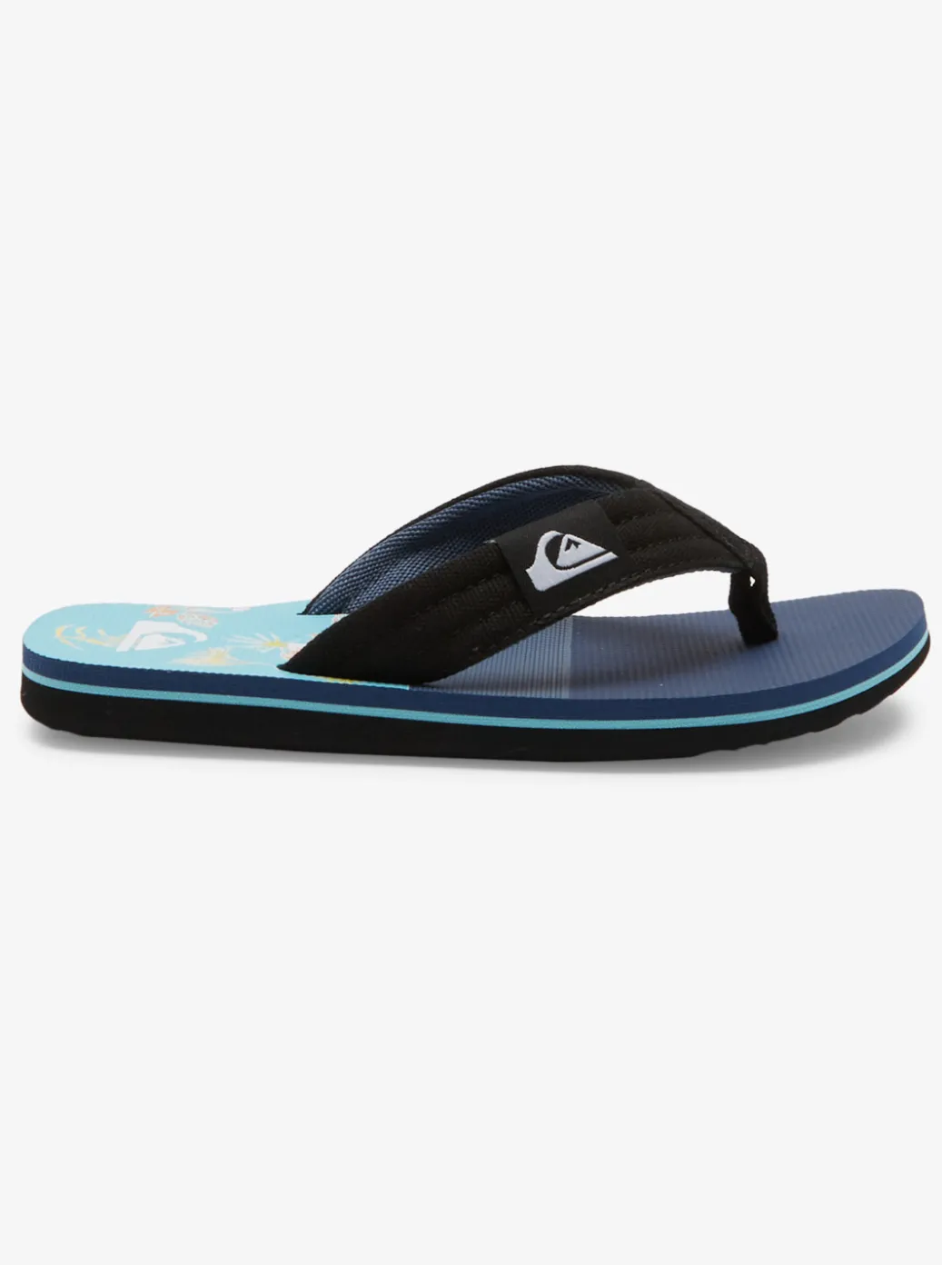 Cheap Quiksilver Boy'S 8-16 Molokai Layback Sandals Blue/Blue/Grey