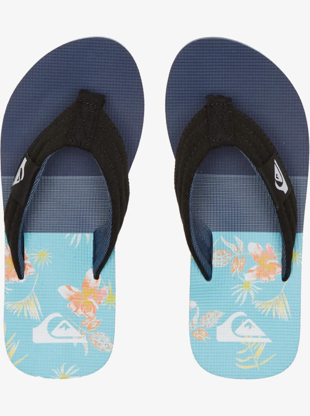 Cheap Quiksilver Boy'S 8-16 Molokai Layback Sandals Blue/Blue/Grey