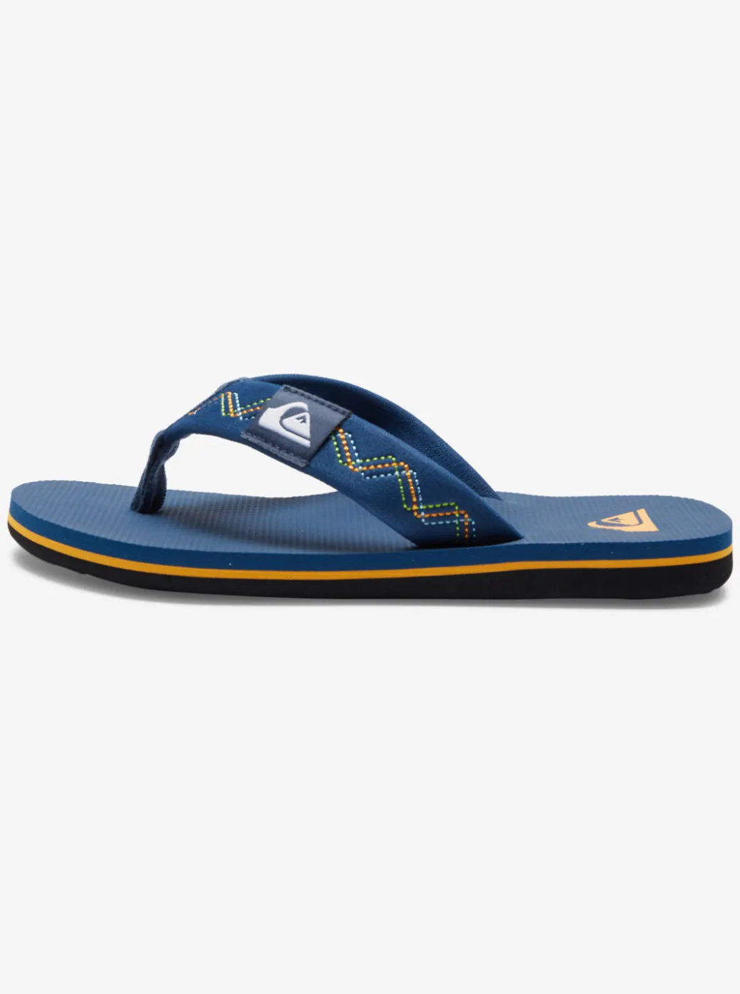 New Quiksilver Boy'S 8-16 Molokai Stitchy Sandals Blue 1