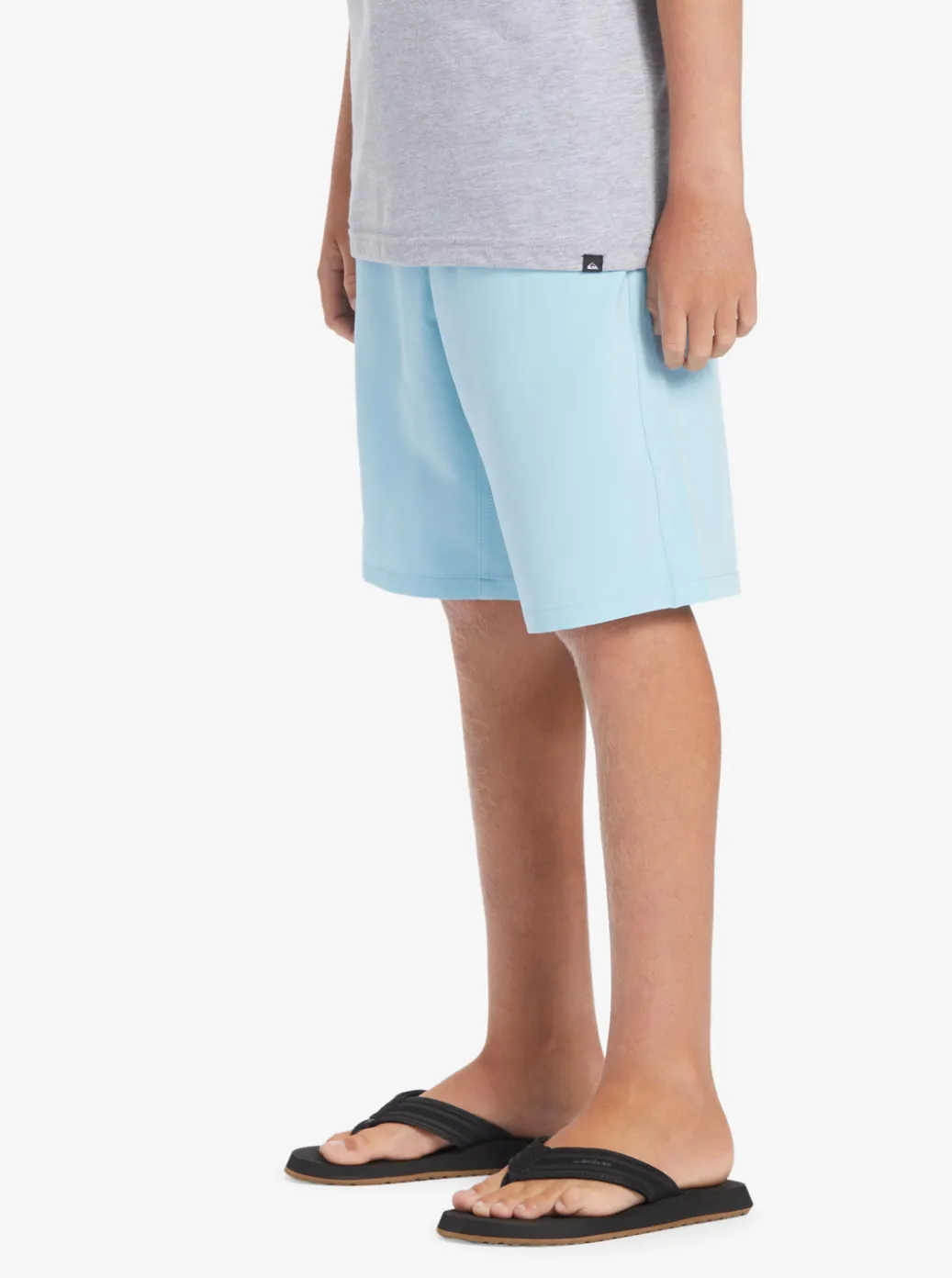 Best Quiksilver Boy'S 8-16 Ocean Elastic 18" Amphibian Boardshorts Sky Blue