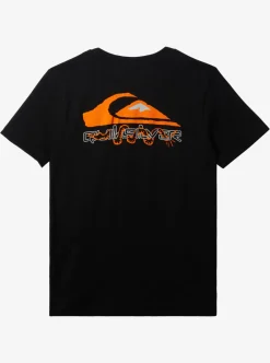 Store Quiksilver Boy'S 8-16 Omni Serpent T-Shirt Black