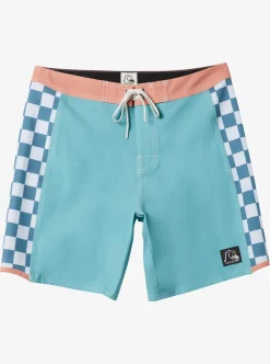 New Quiksilver Boy'S 8-16 Original Arch 15" Boardshorts Reef Waters