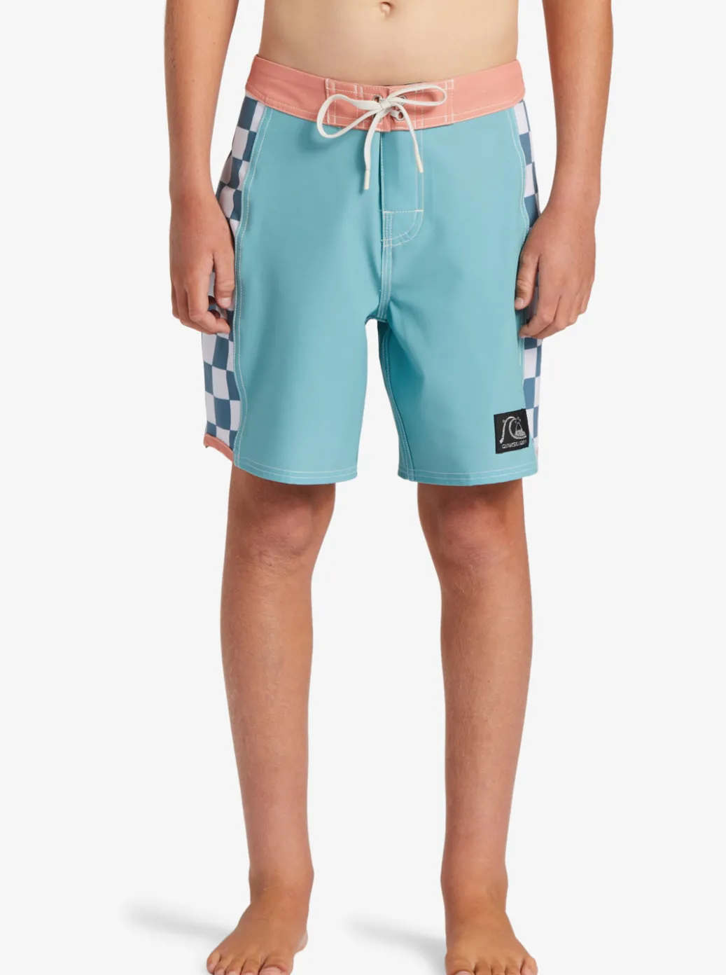 New Quiksilver Boy'S 8-16 Original Arch 15" Boardshorts Reef Waters
