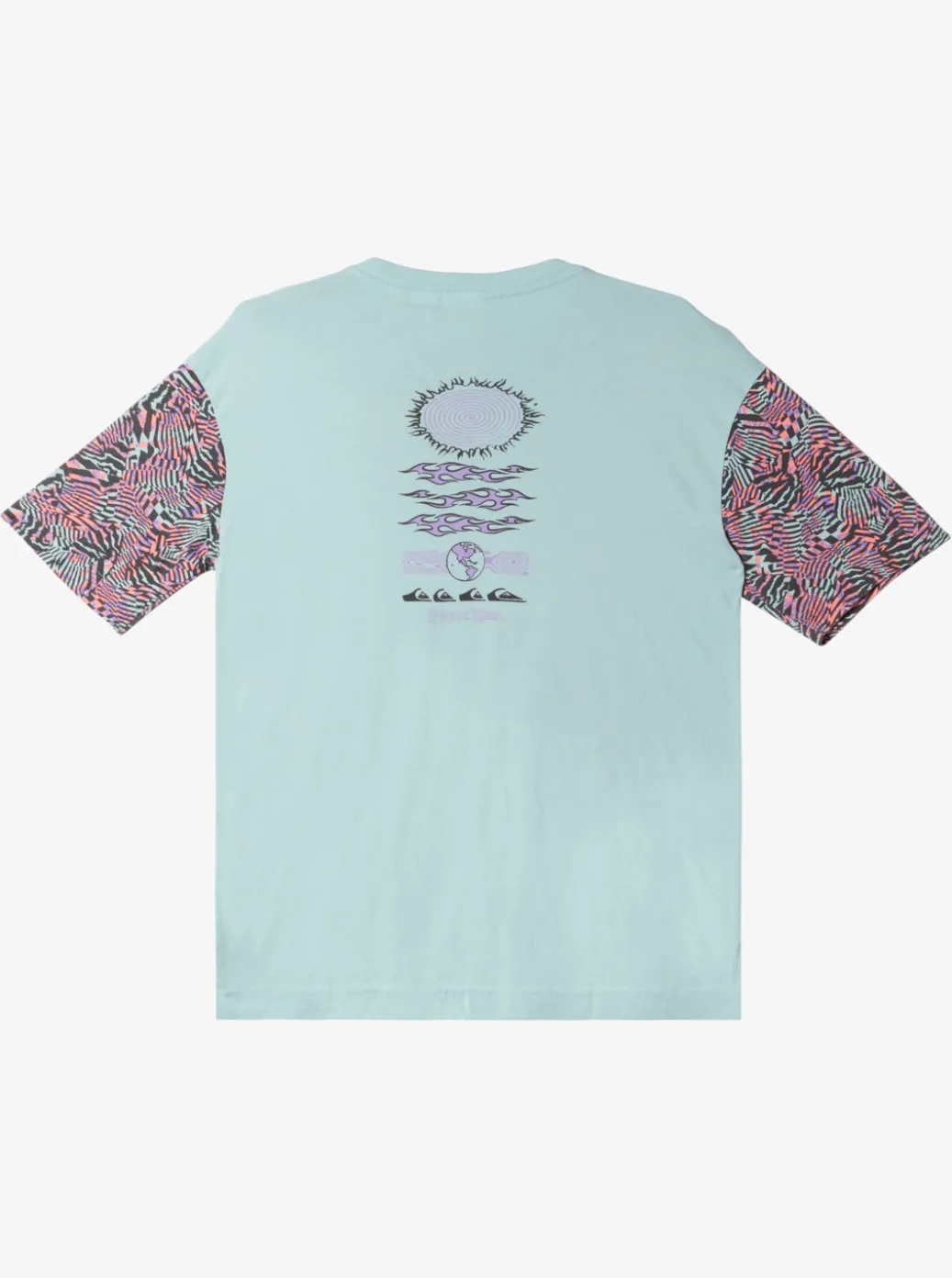 Fashion Quiksilver Boy'S 8-16 Radical All-Over T-Shirt Purple Rose Radical Times 233