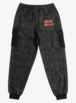 Online Quiksilver Boy'S 8-16 Radical Cargo Joggers Black Radical Times 233