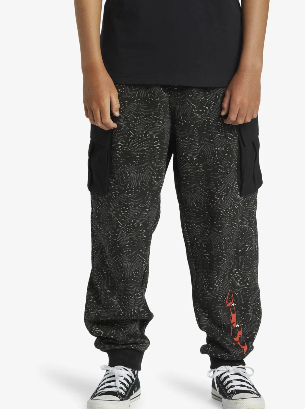 Online Quiksilver Boy'S 8-16 Radical Cargo Joggers Black Radical Times 233