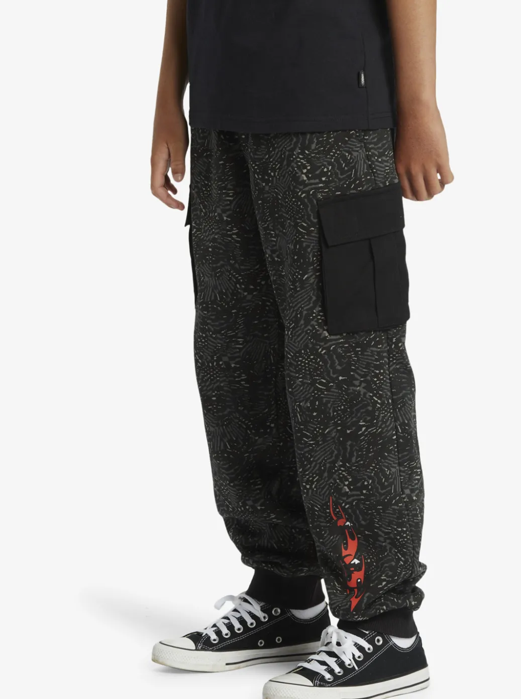 Online Quiksilver Boy'S 8-16 Radical Cargo Joggers Black Radical Times 233